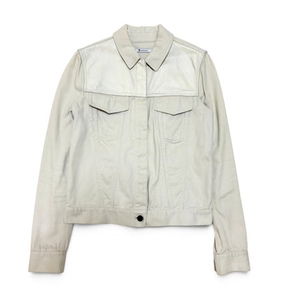 Alexander Wang Alexander Wang Beige Leather Jacket Size M