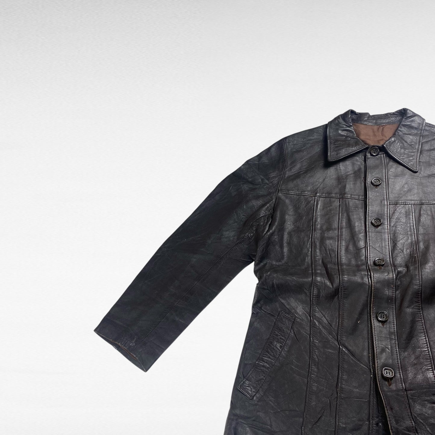 unknown Leather Coat Size M
