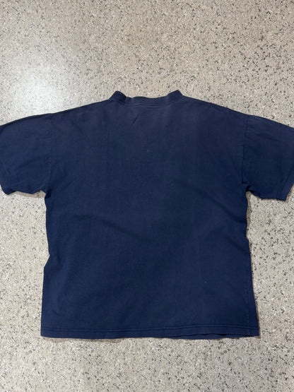 OLD STUSSY 90s Dragon Short Sleeve T-Shirt Navy Size M