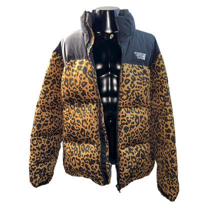 Vetements Down Jacket Leopard Size XL