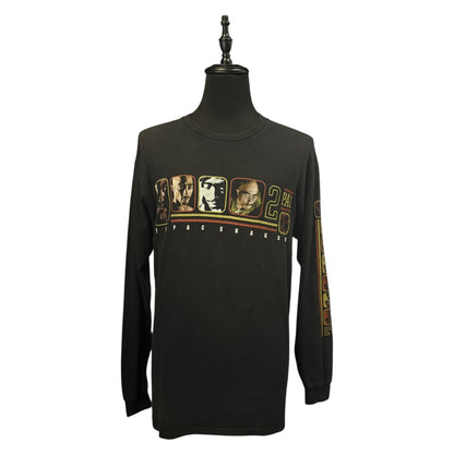2PAC Long-sleeved T-shirt Black Size L