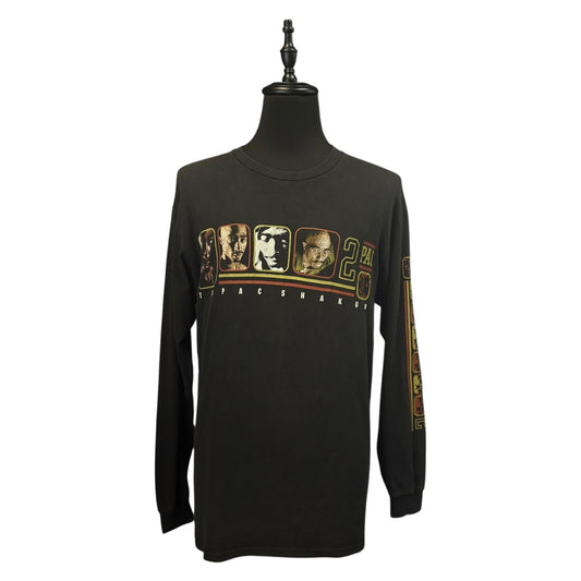 2PAC Long-sleeved T-shirt Black Size L