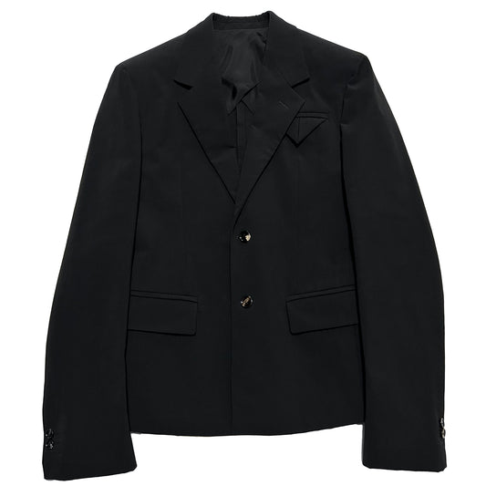 BOTTEGA VENETA Daniel Lee PF21 Nylon Jacket Black Size 44
