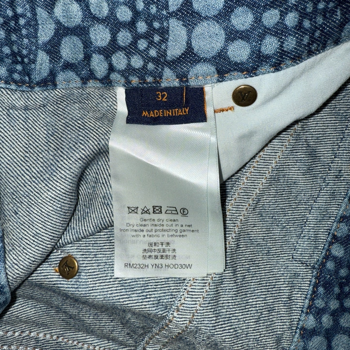 Louis Vuitton Denim Pants Size 32
