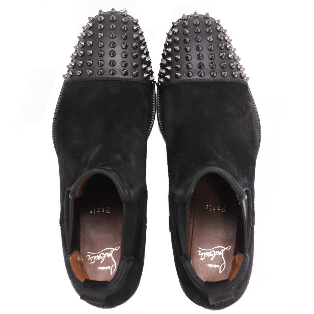 CHRISTIAN LOUBOUTIN Melon Spikes Boots Black Size EU 41