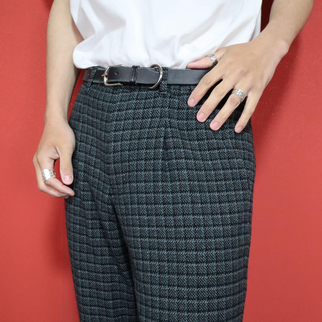 Comme des Garcons Homme Deux 14AW Cropped Check Pants Size S