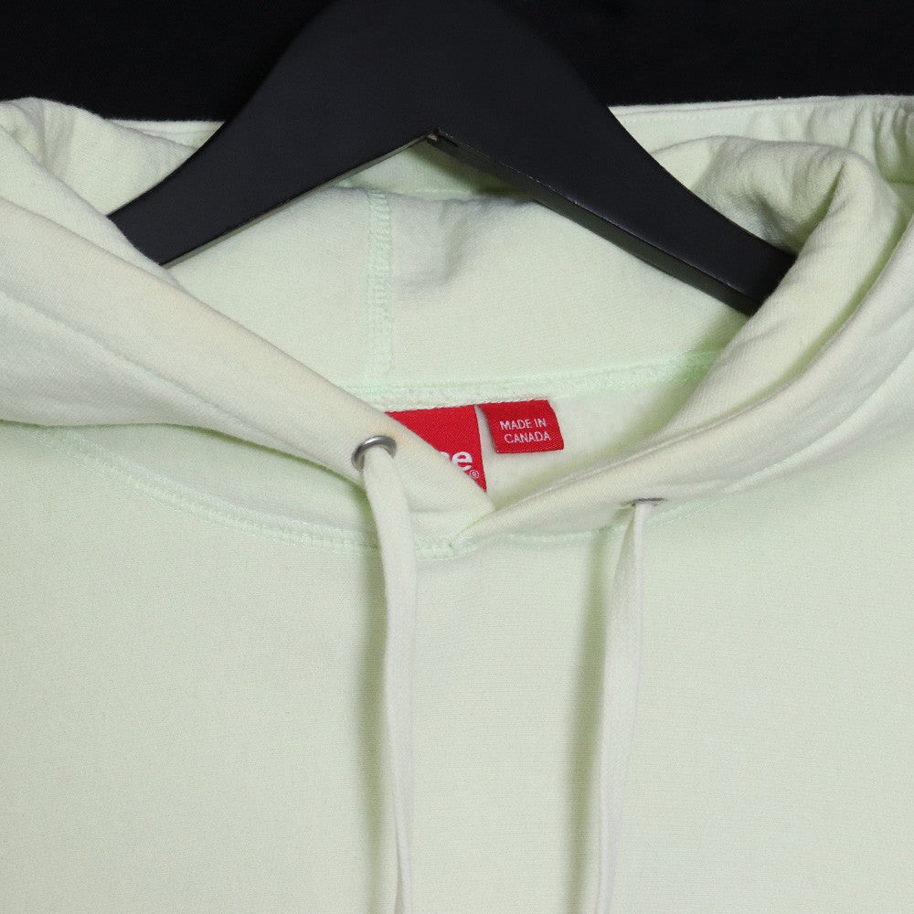 SUPREME 17AW Box Logo Hooded Sweatshirt Lime Size M