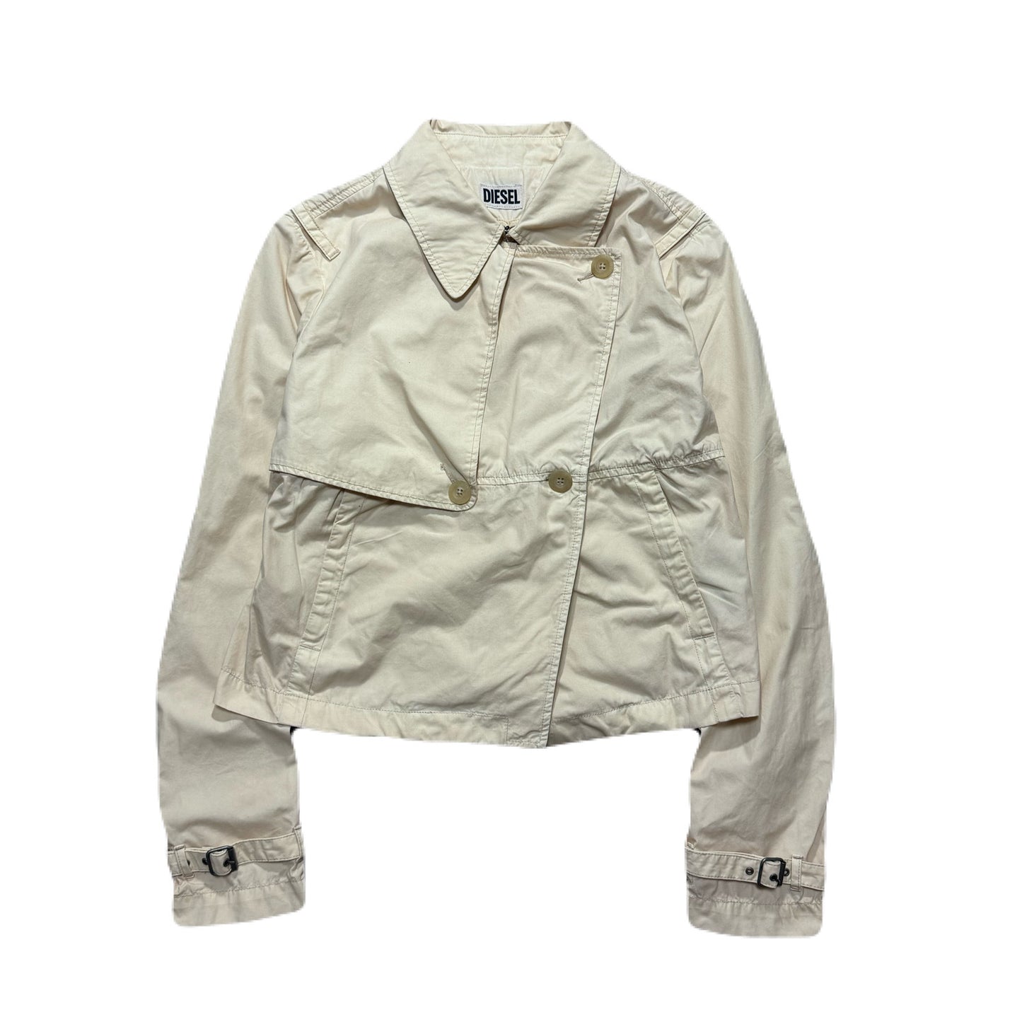 Diesel 90s Beige Long Sleeve Shirt Size XS