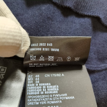 PRADA 22AW Full Zip Wool Drivers Knit Size 46