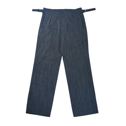 Y's Side Adjuster Summer Wool Pants Gray