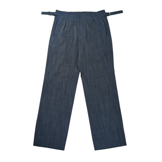 Y's Side Adjuster Summer Wool Pants Gray