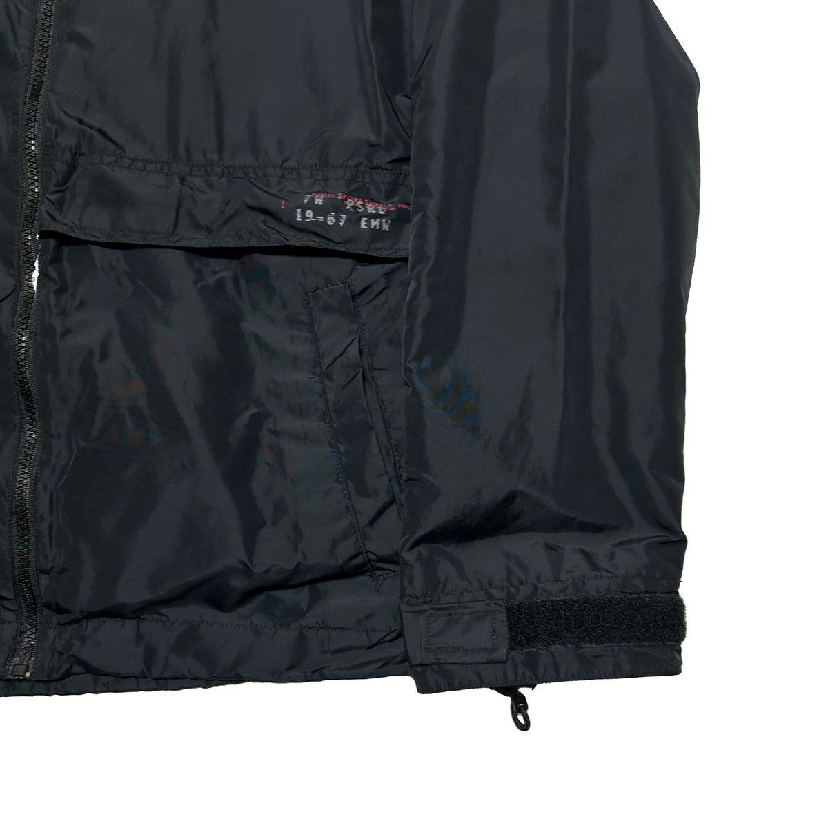 POLO SPORT 90s Packable Nylon Jacket Black Size M