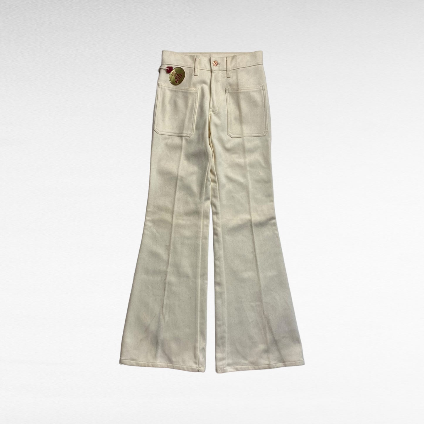 Wrangler 60s Deadstock Wool Flannel Flare Pants Size W28×L34