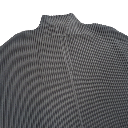 HOMME PLISSE ISSEY MIYAKE 25AW Half Zip Pleats Top Size 2