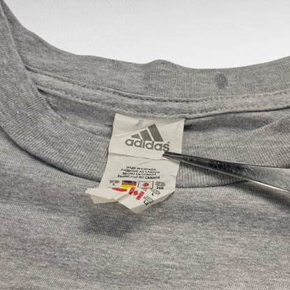Adidas Short Sleeve T-Shirt Gray Size L