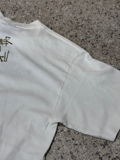 STUSSY Tougher Than Tough T-Shirt White Size M