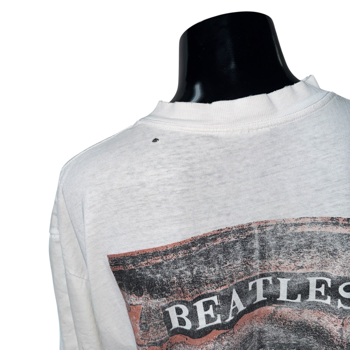 BEATLES 90s Vintage 1990 "Abbey Two-Sided T-Shirt Size XL