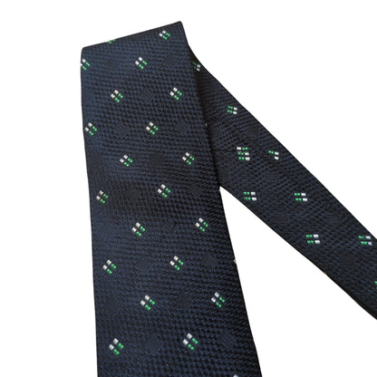COMME des GARCONS HOMME Keichi Tanaka Argyle Silk Tie Blue