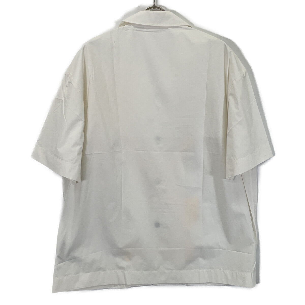 Palm Angels White Bowling Shirt