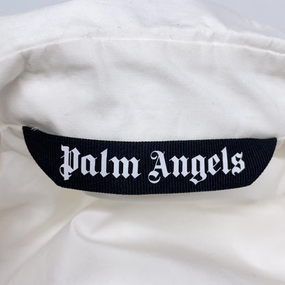 Palm Angels White Bowling Shirt