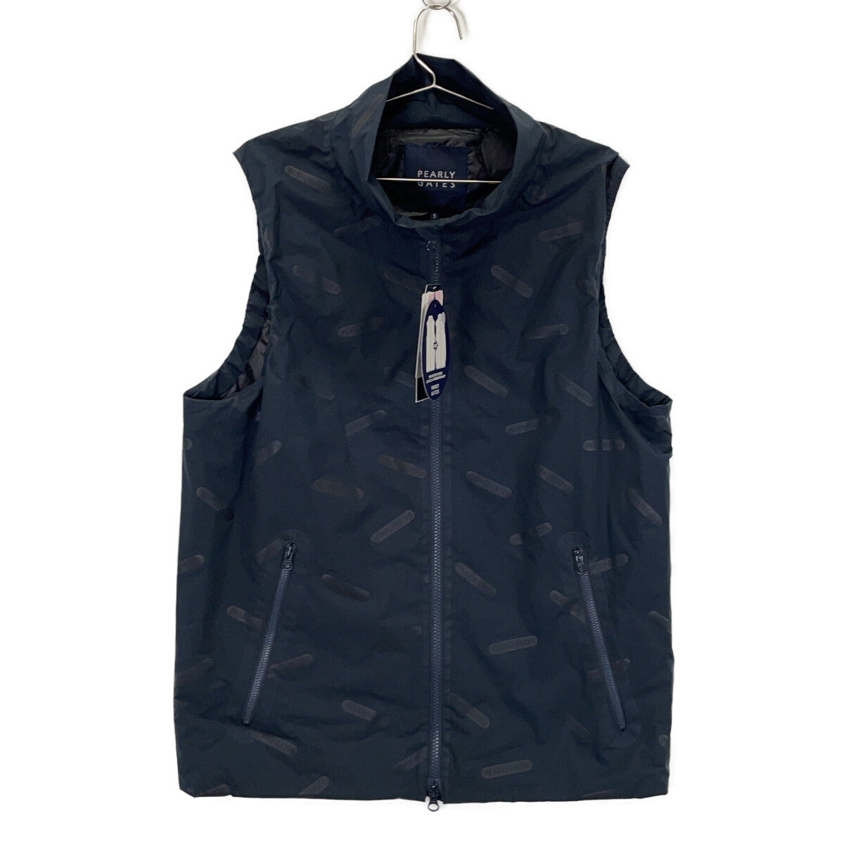 PEARLY GATES Navy Air Down Vest