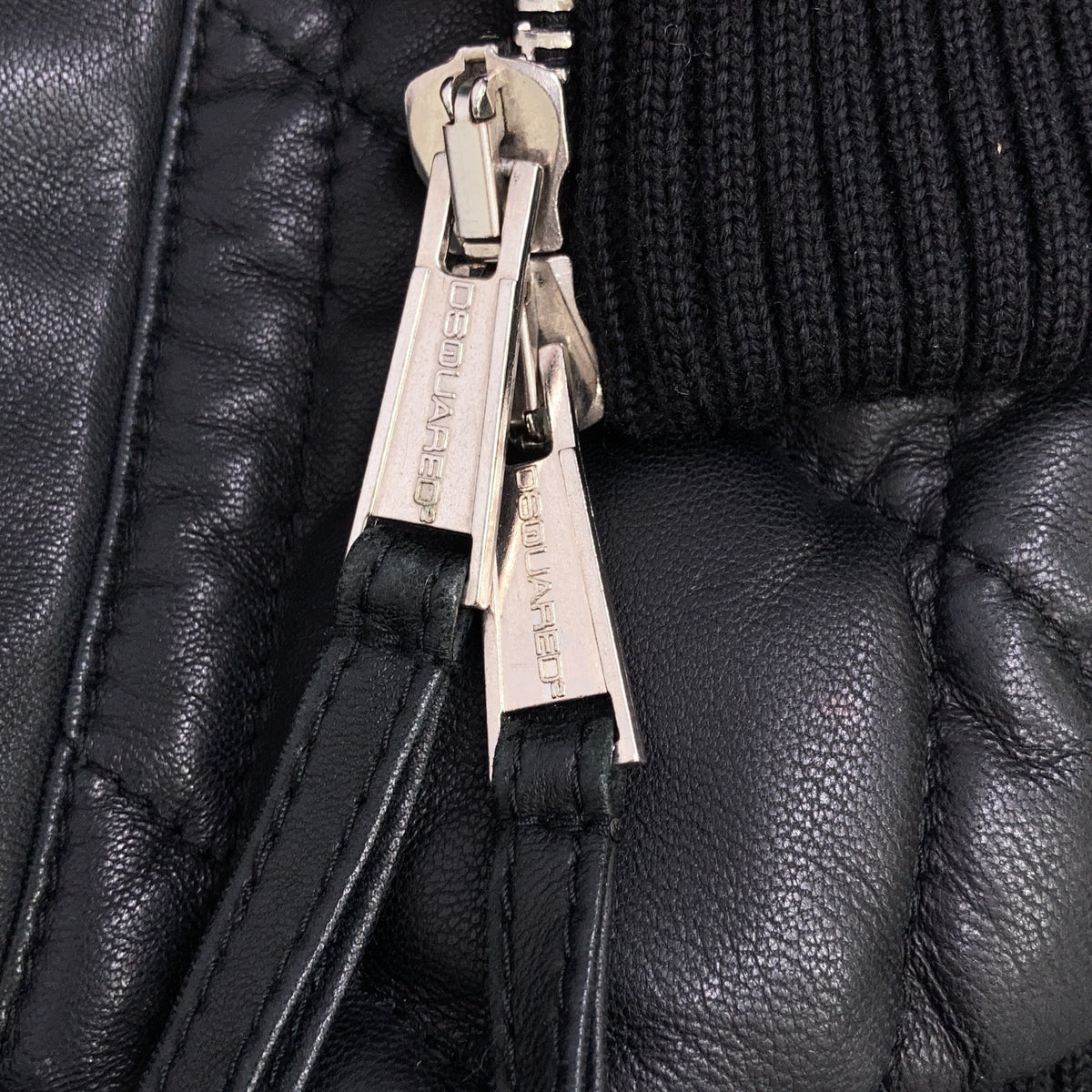 Dsquared2 DSQUARED Diamond Quilted Down Jacket Size 44