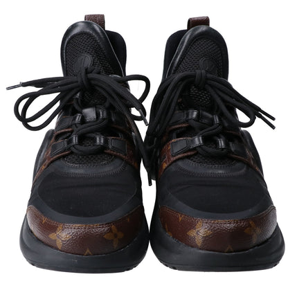 LOUIS VUITTON Black Monogram Archlight Sneakers Size EU 42