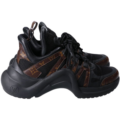 LOUIS VUITTON Black Monogram Archlight Sneakers Size EU 42