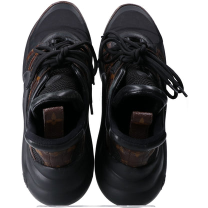 LOUIS VUITTON Black Monogram Archlight Sneakers Size EU 42