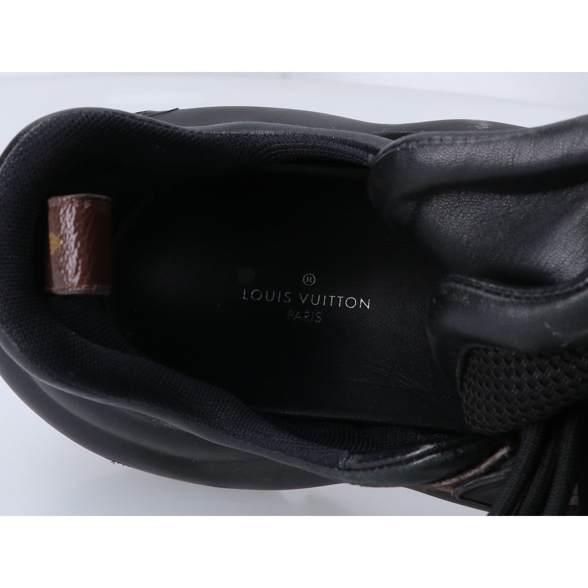 LOUIS VUITTON Black Monogram Archlight Sneakers Size EU 42