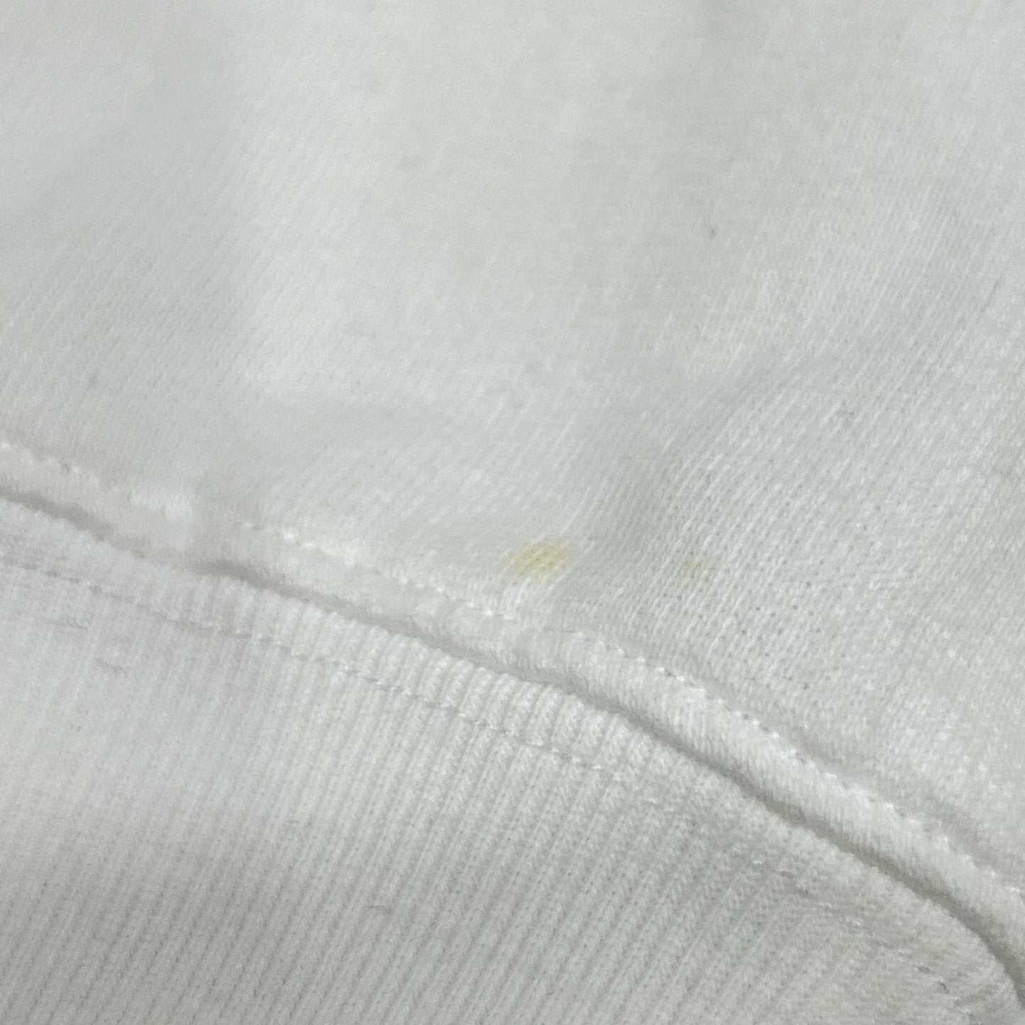 BALENCIAGA White Logo Cotton Hoodie Size S