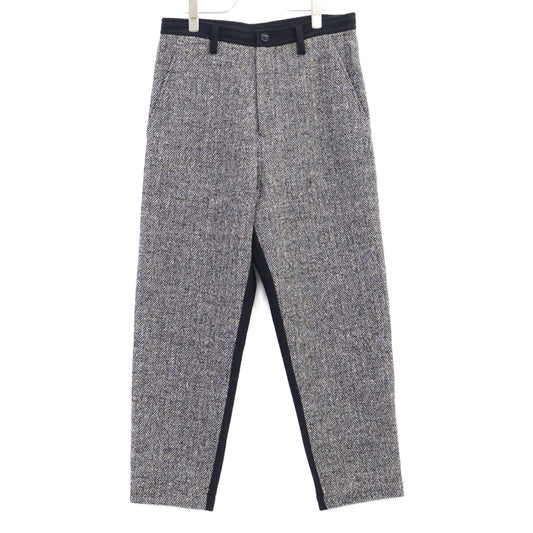 Y's 25AW Big Herringbone Tapered Pants Size 1