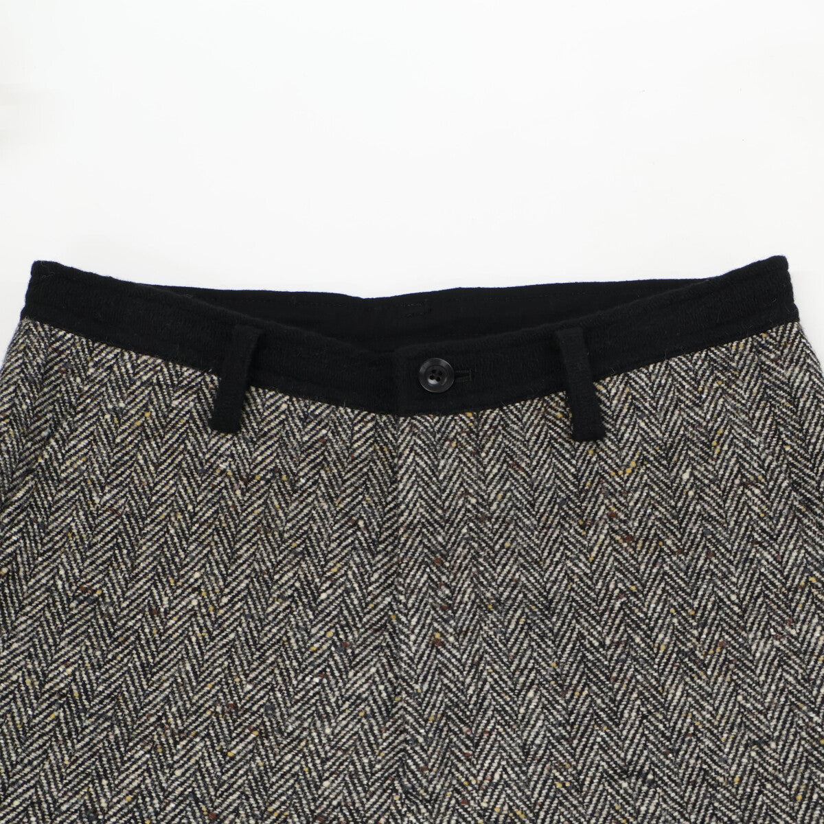 Y's 25AW Big Herringbone Tapered Pants Size 1