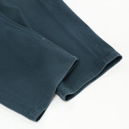 HERMES Green Sellier Button Denim Jeans Size 44