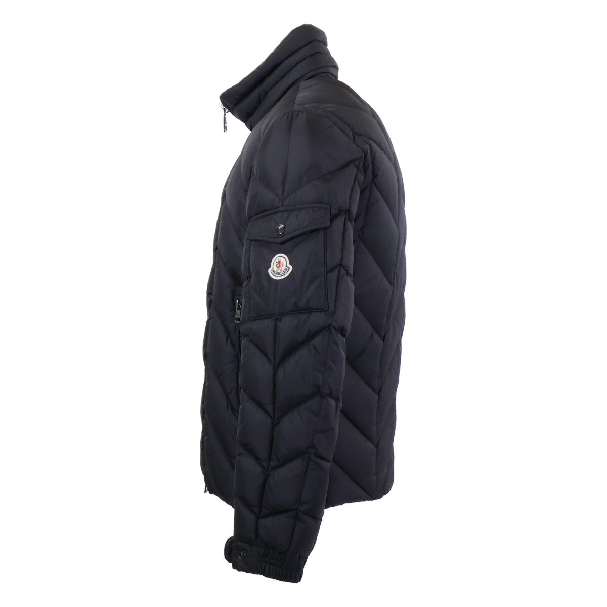 MONCLER BERRIAT GIUBBOTTO Nylon Down Jacket Size O