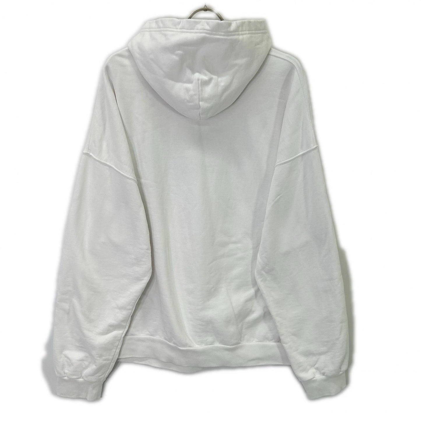 BALENCIAGA PARIS Embroidered Cotton Pullover Hoodie Size 2
