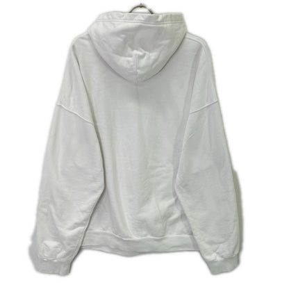 BALENCIAGA PARIS Embroidered Cotton Pullover Hoodie Size 2