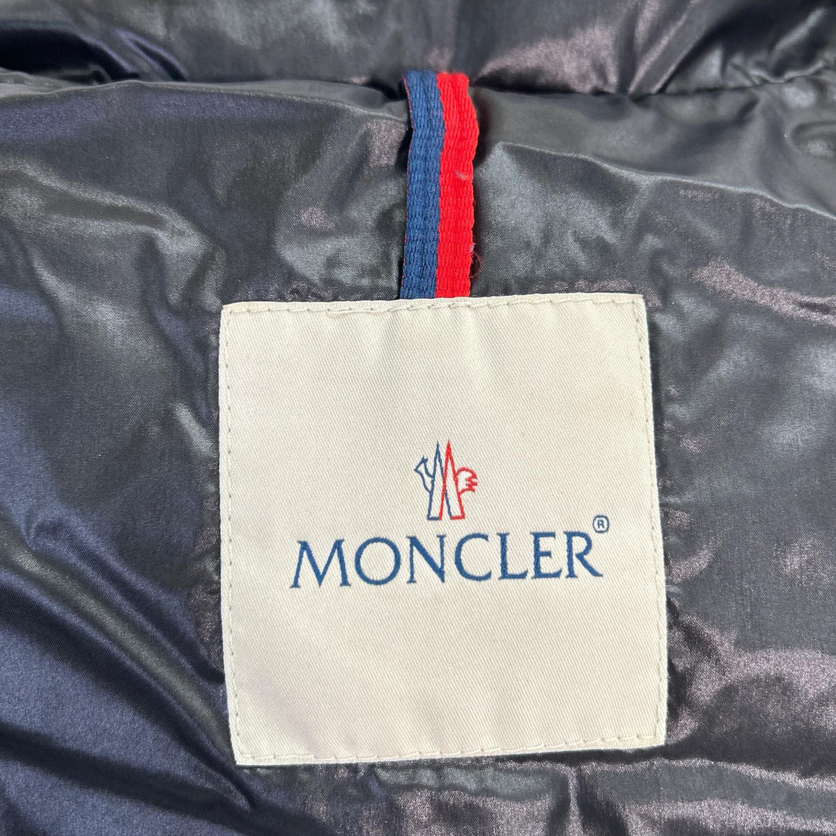 MONCLER Maya Mixed Material Down Jacket Black Size 2