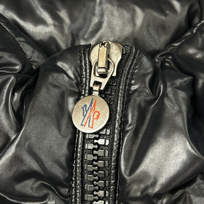 MONCLER Maya Mixed Material Down Jacket Black Size 2