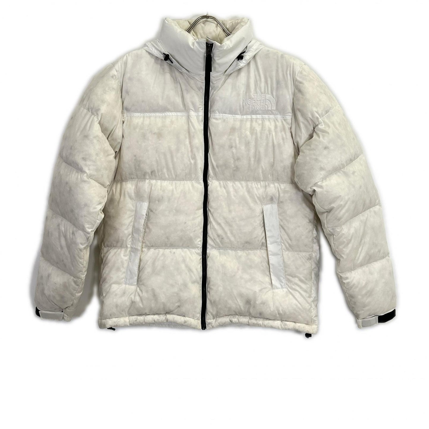 THE NORTH FACE Nuptse White Down Jacket Size L