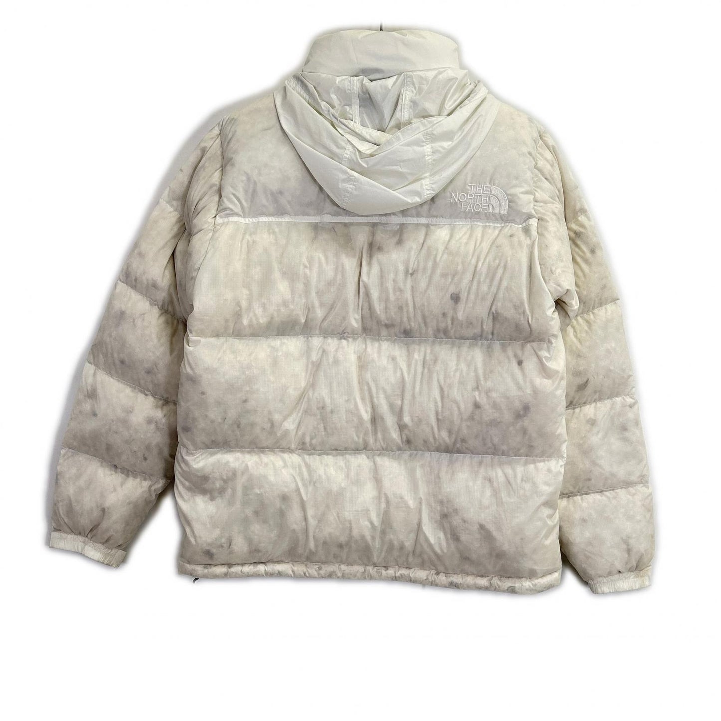 THE NORTH FACE Nuptse White Down Jacket Size L