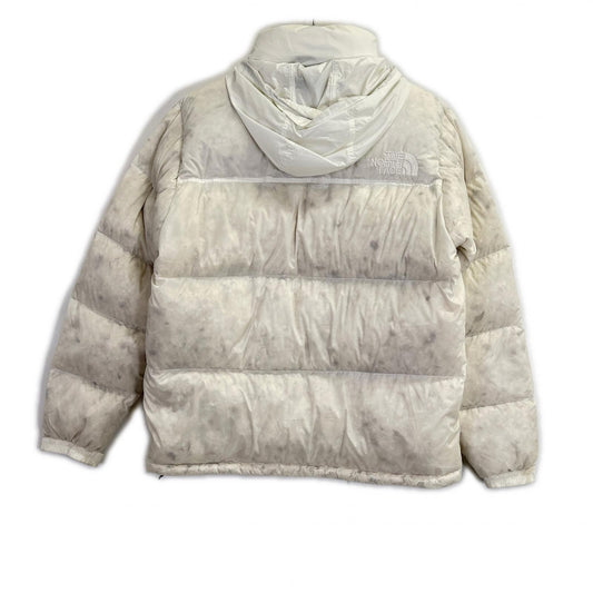 THE NORTH FACE Nuptse White Down Jacket Size L