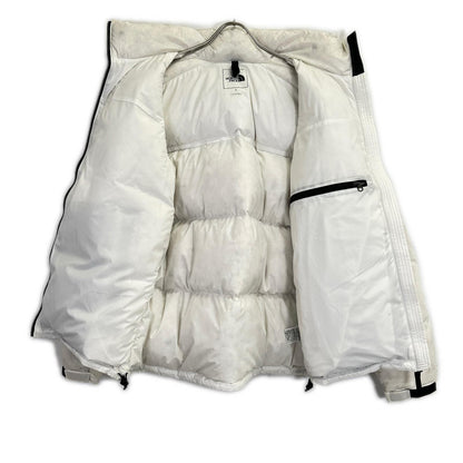 THE NORTH FACE Nuptse White Down Jacket Size L