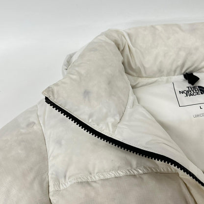 THE NORTH FACE Nuptse White Down Jacket Size L
