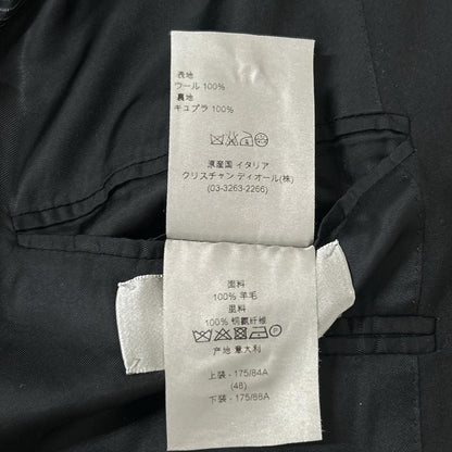 Dior HOMME Classic Narrow Lapel Tailored Blazer Size 48