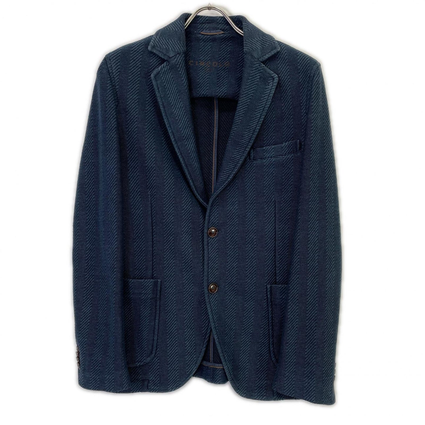 CIRCOLO1901 Blue Denim 2B Single Jacket