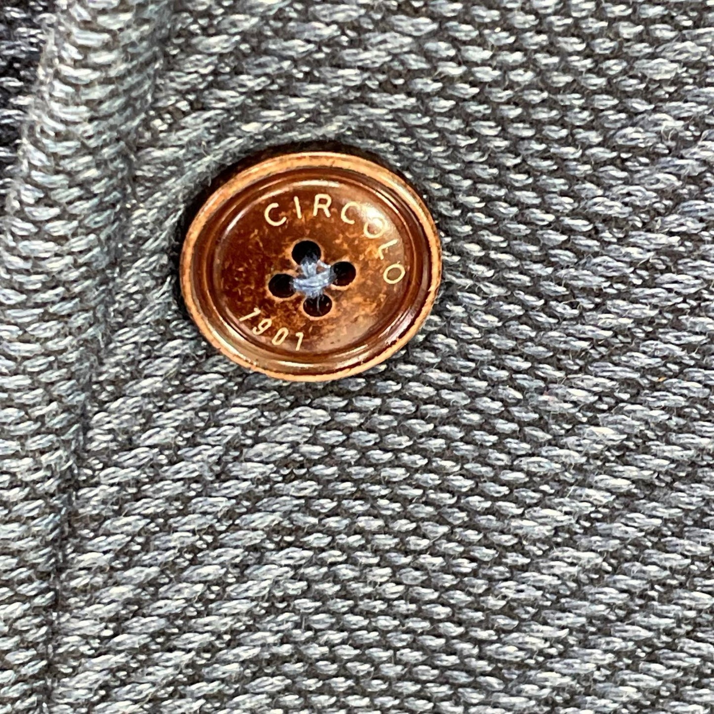 CIRCOLO1901 Blue Denim 2B Single Jacket