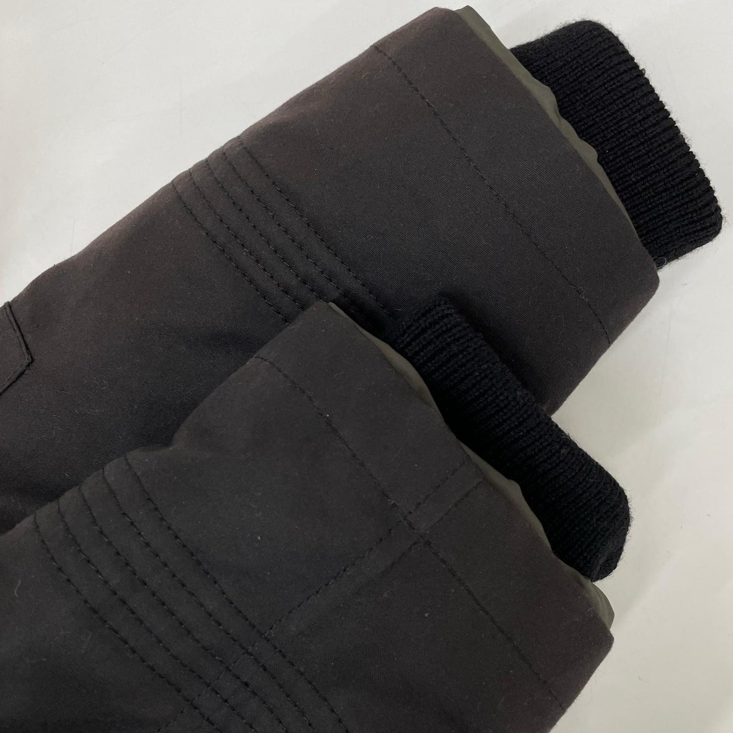MARC JACOBS Black Fur-Trimmed Oiled Down Jacket