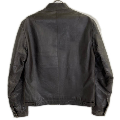 NeilBarrett Black Sheepskin Single Rider Jacket
