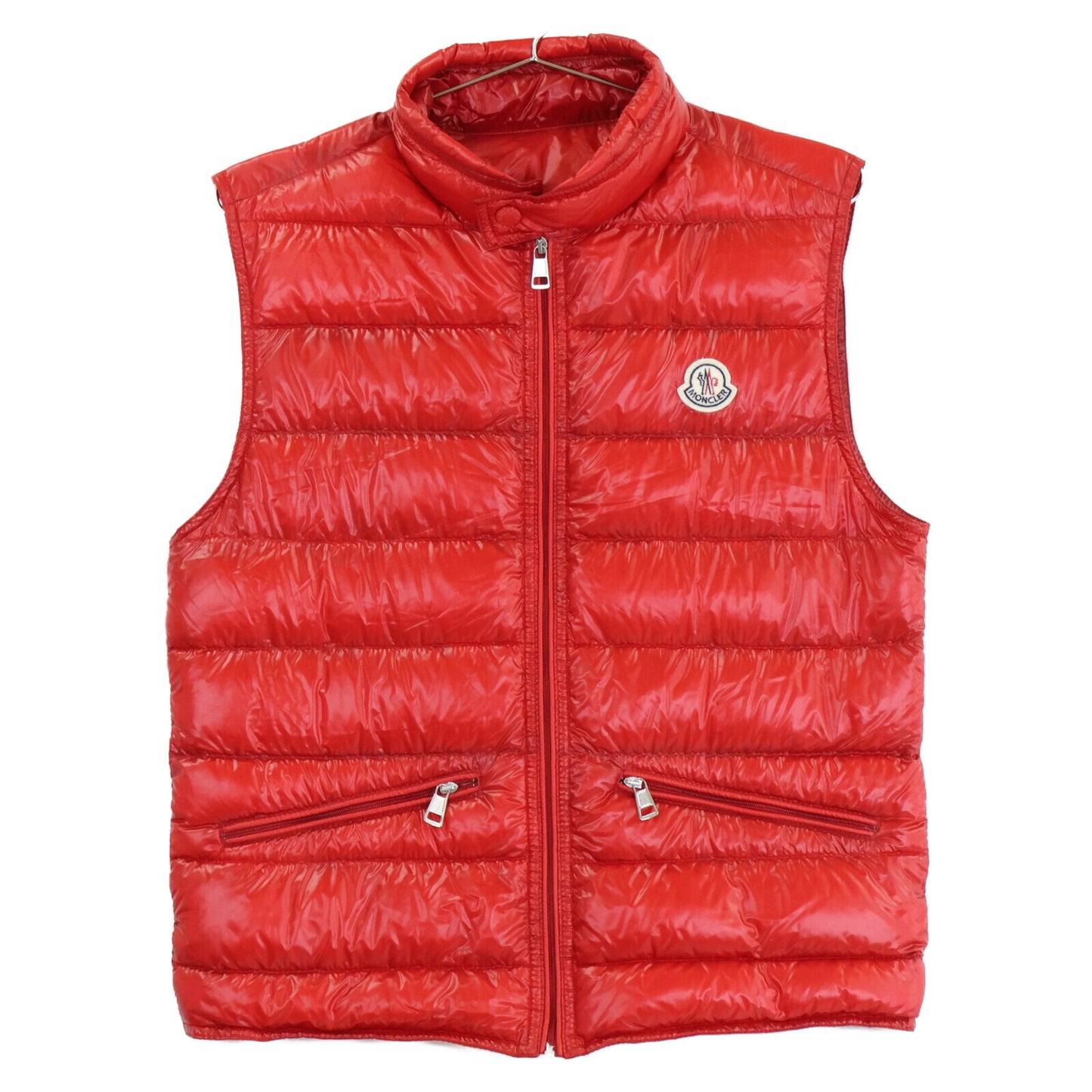 MONCLER GUI Down Vest Red Size 1